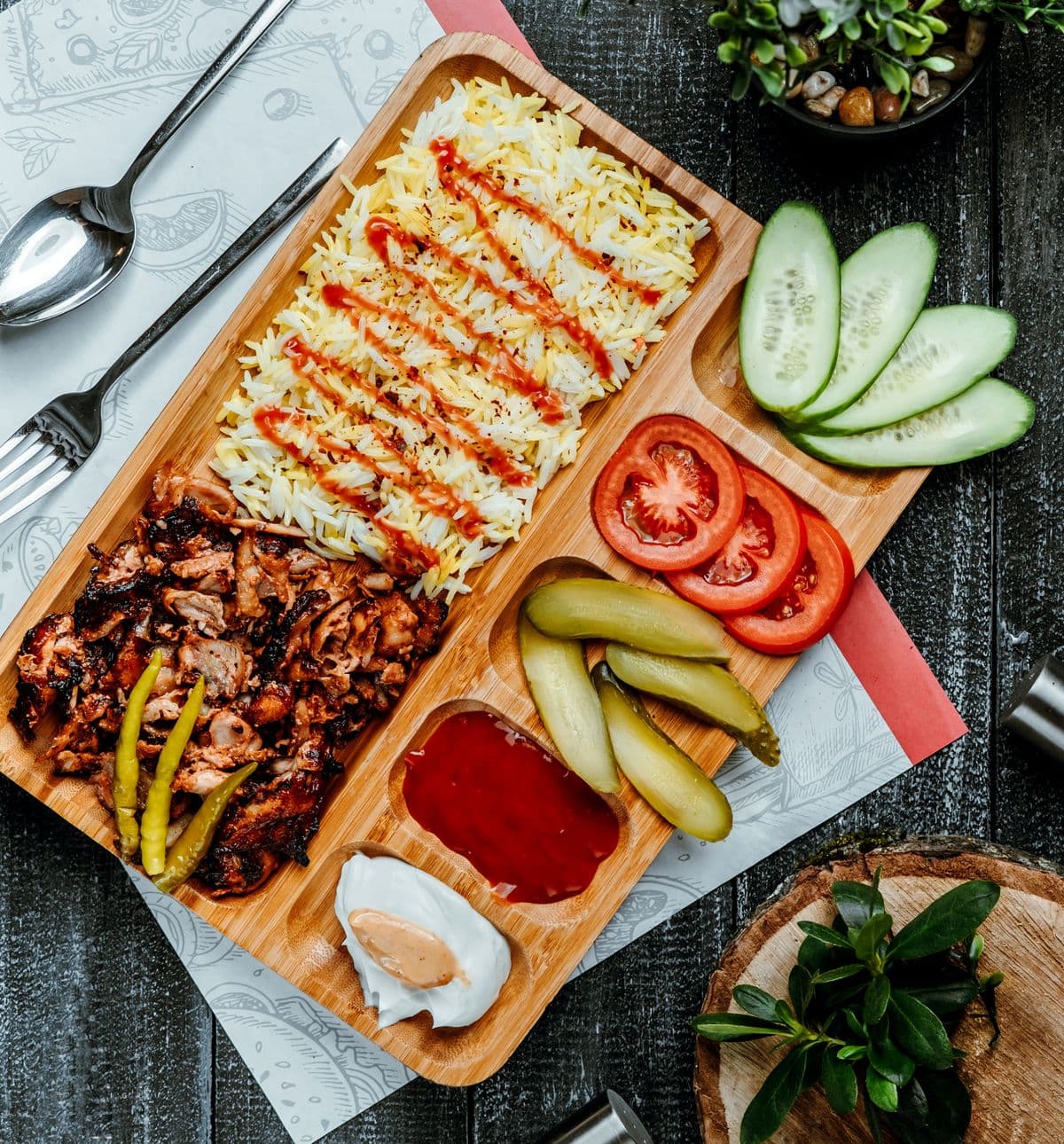 Bakje rijst Köfte